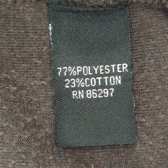 BCBG MAXAZRIA BROWN VELVET VELOUR EMBROIDERED HOODED SWEATER WOMEN'S SIZE LARGE - Picture 16 of 16